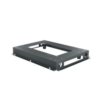 26in Equipment Rack Castor Base Black